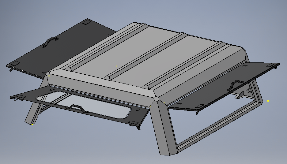 2014 五十铃 双排座顶篷